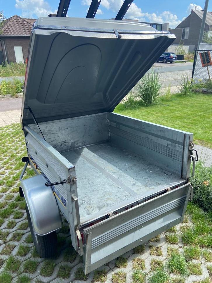 Ruime bagage aanhangwagen te huur aan 10€/dag, Auto diversen, Aanhangers en Bagagewagens, Zo goed als nieuw, Ophalen