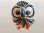 Tonala Mexico Ceramic Art: hibou années '60, peint à la main, Enlèvement ou Envoi