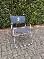 Tuinstoel inklapbaar in goed staat, Ophalen, Gebruikt, Aluminium, Inklapbaar