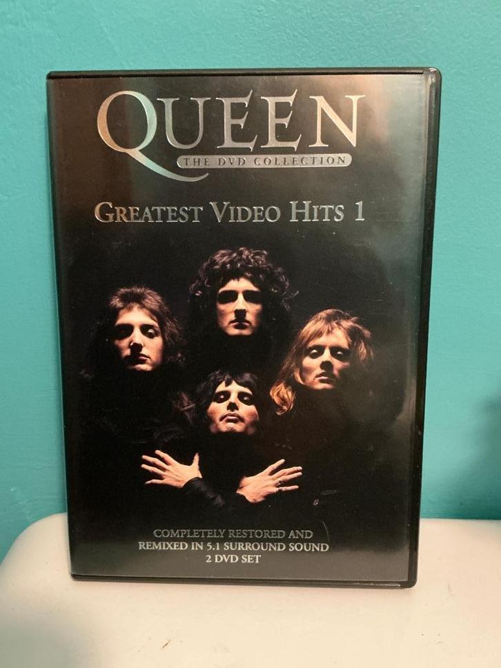 Queen 2 dvd-set, beste videohits 1. Bekijk foto's, Cd's en Dvd's, Dvd's | Muziek en Concerten, Zo goed als nieuw, Muziek en Concerten