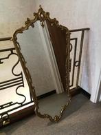 Prachtige wandspiegel - CGR serie 'extra lusso' - messing, Huis en Inrichting, Woonaccessoires | Spiegels, Overige vormen, 100 tot 150 cm