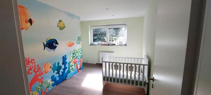 Lit évolutif + matelas + housses pour chambre d'enfant, Kinderen en Baby's, Kinderkamer | Bedden, Gebruikt, Matras, Ophalen