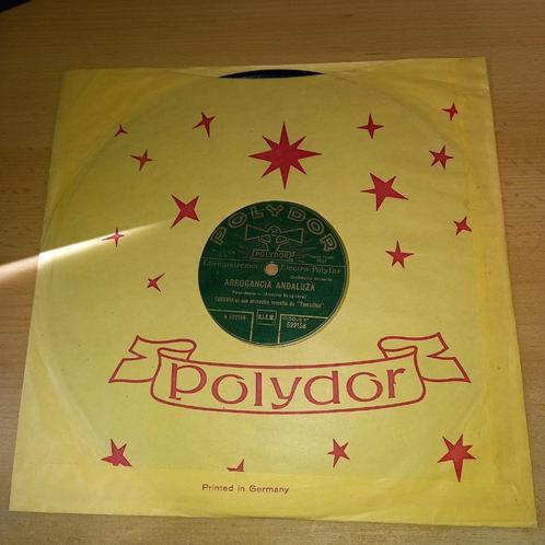 Carrara  – Garbo Gitano / Arrogancia Andaluza - 10" 78 RPM, Cd's en Dvd's, Vinyl | Pop, Gebruikt, Voor 1960, 10 inch, Ophalen of Verzenden