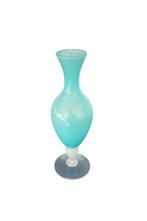 Vase ancien en verre opalin bleu – style vintage, Maison & Meubles, Accessoires pour la Maison | Vases, Enlèvement, Comme neuf