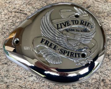 Luchtfilter cover Chroom van Honda Shadow VT1100 C2 ACE SC32 beschikbaar voor biedingen