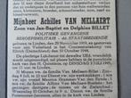 Van Mellaert A Linden 1919 Kamp Ellrich 1944 pol. gevangene, Verzenden, Overige soorten, Foto of Poster