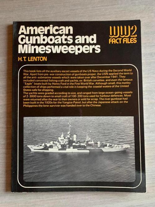 (MARINE AMÉRICAIN) American gunboats and minesweepers., Livres, Guerre & Militaire, Utilisé, Marine, Enlèvement ou Envoi