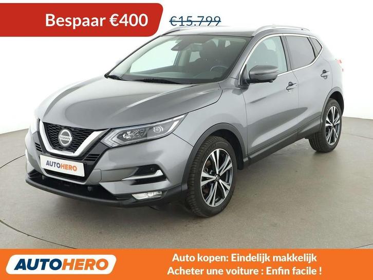 Nissan QASHQAI 1.3 DIG-T N-Connecta (bj 2019, automaat), Auto's, Nissan, Te koop, Qashqai, 360° camera, ABS, Achteruitrijcamera