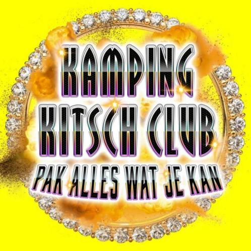 3 kamping kitsch toegangskaarten, Tickets en Kaartjes, Evenementen en Festivals, Eén persoon