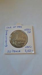 Isle of man 50 pence 1990 P.M, Enlèvement ou Envoi