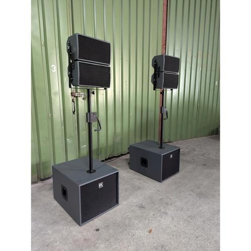 ✅ HK audio DS115/VT108 actieve pa set, Audio, Tv en Foto, Luidsprekerboxen, Gebruikt, Overige typen, 120 watt of meer, Overige merken