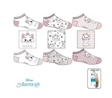 3 paar Marie Cat Sneakersokken Disney - Mt 23/26-27/30-31/34 beschikbaar voor biedingen