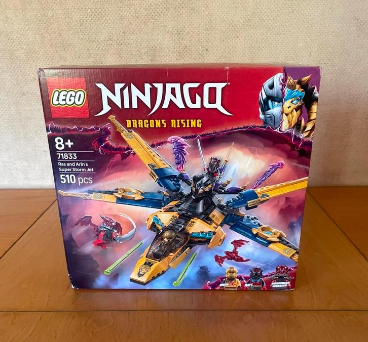 Lego Ninjago Ras And Arin’s Super Storm Jet 71833 NIEUW!, Kinderen en Baby's, Speelgoed | Duplo en Lego, Nieuw, Lego, Complete set