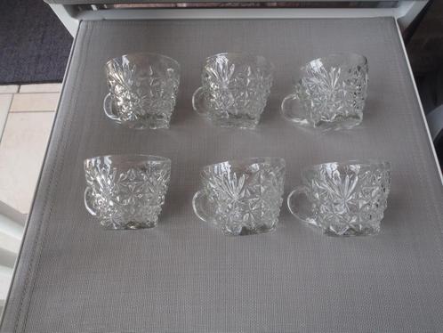 1 set van 12 glazen bekers, Huis en Inrichting, Keuken | Servies, Zo goed als nieuw, Kop(pen) en/of Schotel(s), Glas, Ophalen of Verzenden