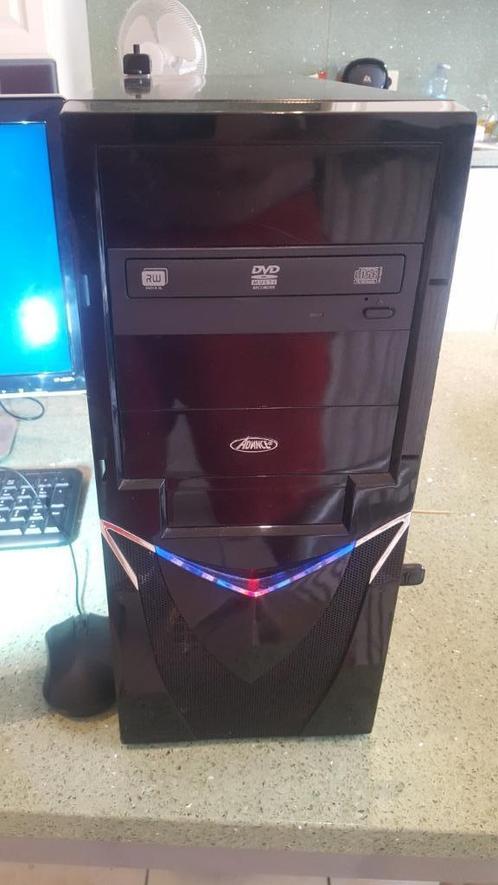 pc gamer, Informatique & Logiciels, Ordinateurs de bureau, Utilisé, 3 à 4 Ghz, HDD, SSD, 16 GB, Enlèvement ou Envoi