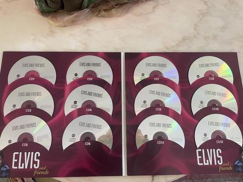 12 CD - ELVIS AND FRIENDS, Cd's en Dvd's, Cd's | Rock, Gebruikt, Rock-'n-Roll, Ophalen of Verzenden