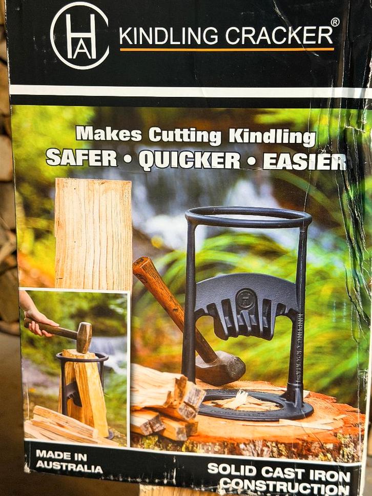 Kindling Cracker houtklover, Tuin en Terras, Brandhout, Blokken, Ophalen of Verzenden