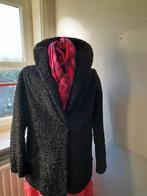 Bontjas, astrakan , maat 44/46, Kleding | Dames, Ophalen of Verzenden, Zo goed als nieuw, Maat 42/44 (L), Zwart