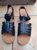 Blauwe comfort sandalen maat 41, Bleu, Enlèvement ou Envoi, Sandales et Mûles, Neuf