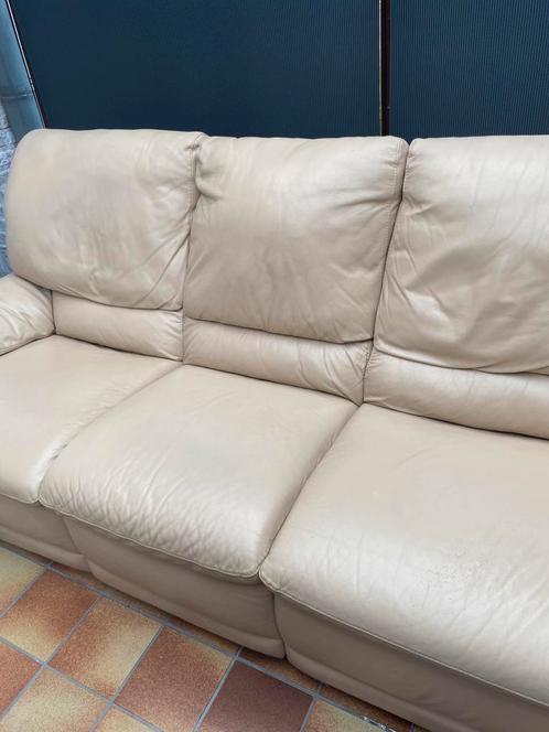 Lederen zetels Natuzzi, Huis en Inrichting, Zetels | Zetels, Gebruikt, Ophalen