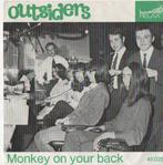 Outsiders single "Monkey on Your Back/What's Wrong with You", 7 pouces, Pop, Utilisé, Envoi