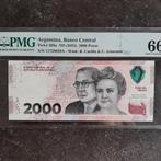 ARGENTINIË PMG 2023 NEGEN, Postzegels en Munten, Bankbiljetten | Amerika, Ophalen of Verzenden
