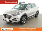 Hyundai Tucson 1.6 TGDI Creative 2WD (bj 2018, automaat), Auto's, Gebruikt, Wit, Leder, SUV of Terreinwagen