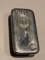 Lingot d'argent vintage - 1000 grammes, Timbres & Monnaies, Enlèvement