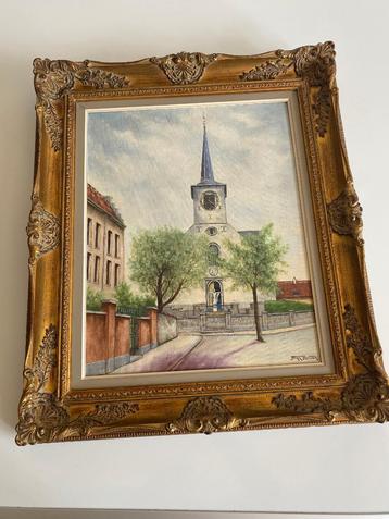 Prachtig schilderij gesigneerd Jean DE Cock in een zeer mooi beschikbaar voor biedingen
