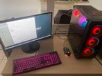 Gaming setup volledig met scherm en accecoires, Avec moniteur, 446gb, 16 GB, Acer (megaport kast)