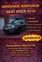 Seat ibiza 2016 1.000cc, Auto's, Bluetooth, Ibiza, Bedrijf, Te koop
