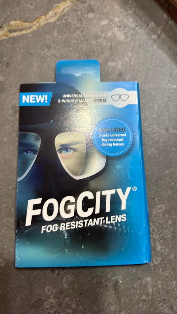 Fogcity 1 set anti aandamp duikbril, Sports nautiques & Bateaux, Plongée, Enlèvement ou Envoi, Neuf, Lunettes de plongée ou Tuba