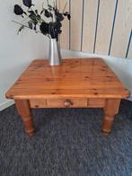 Grenen salontafeltje  80x80 cm, Huis en Inrichting, Ophalen, 50 tot 100 cm, Blank grenenhout, Vierkant