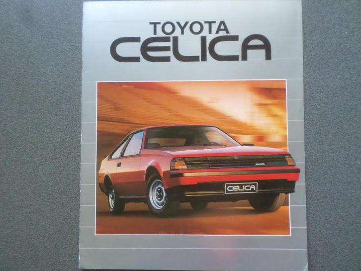 Toyota Celica 1983 1984 Brochure, Boeken, Auto's | Folders en Tijdschriften, Toyota, Ophalen