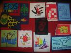 scoutisme Lot varia FOS insignes x 15, Verzenden, Gebruikt, Embleem, Speld of Insigne