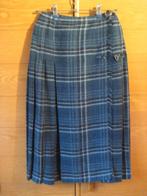 Schotse geruite rok – kilt voor dames – vintage - blauw, Kleding | Dames, Blauw, Maat 42/44 (L), Ophalen of Verzenden, Gedragen