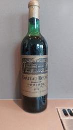 Vin rouge Château Rouget grand vin Pomerol 1970, Collections, Comme neuf, Enlèvement, Vin rouge
