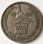 Monnaie Rhodésie du Sud : one Shilling 1950, Enlèvement ou Envoi, Autres pays, Monnaie en vrac
