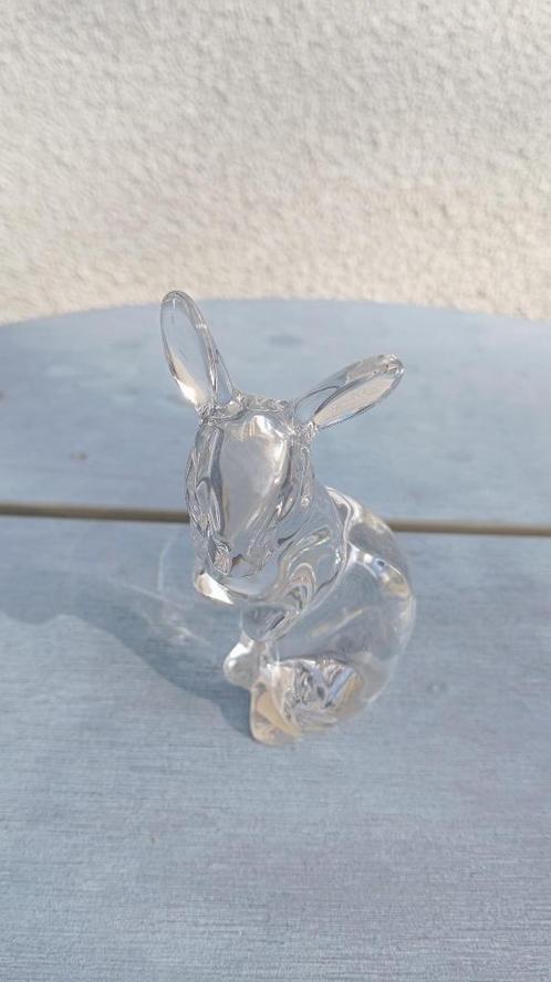 Prachtig beeldje van een konijn Lenox 1993 crystal, Antiek en Kunst, Antiek | Glaswerk en Kristal, Ophalen of Verzenden