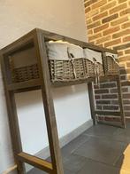 Landelijke console/bijzettafel, Ophalen