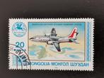 Mongolie 1983 - vliegtuig - Antonov, Postzegels en Munten, Ophalen of Verzenden, Gestempeld, Vliegtuigen