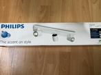 Philips Runner opbouwspot - 1-lichts en 3-lichts wit nieuw, Ophalen of Verzenden, Nieuw, Metaal of Aluminium