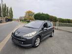 Peugeot 207sw 1.6i - 124 000km - 05/2008, Auto's, 4 deurs, Zwart, Leder en Stof, Euro 4