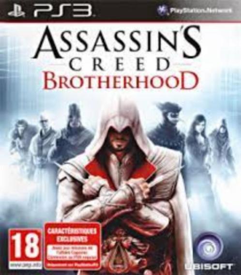 Jeu PS3 Assassin's Creed Brotherhood., Consoles de jeu & Jeux vidéo, Jeux | Sony PlayStation 3, Comme neuf, Aventure et Action