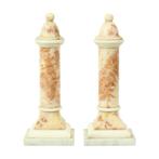 Set van 2 Decoratieve Marmeren Pilaren Kolommen Klassiek, Huis en Inrichting, Gebruikt, Ophalen of Verzenden, Nvt, Nvt