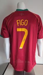 Luis Figo gesigneerd Portugal shirt met Beckett coa, Ophalen of Verzenden, Nieuw, Shirt