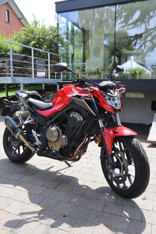 Honda CB500f uit het jaar 2017, Motoren, Motoren | Honda, Particulier, Naked bike, 12 t/m 35 kW, 2 cilinders, Minimaal motorrijbewijs A2