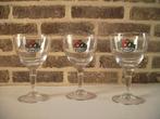 4 oude bierglazen De Koninck, Enlèvement ou Envoi, Comme neuf, Verre ou Verres, De Koninck
