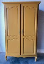 Vintage antiek meidenkast,kledingkast restyled, Huis en Inrichting, Kasten | Kleerkasten, Gebruikt, 100 tot 150 cm, Met hangruimte