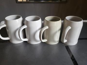 4 stenen bierpotten cantussen (5 euro samen) beschikbaar voor biedingen